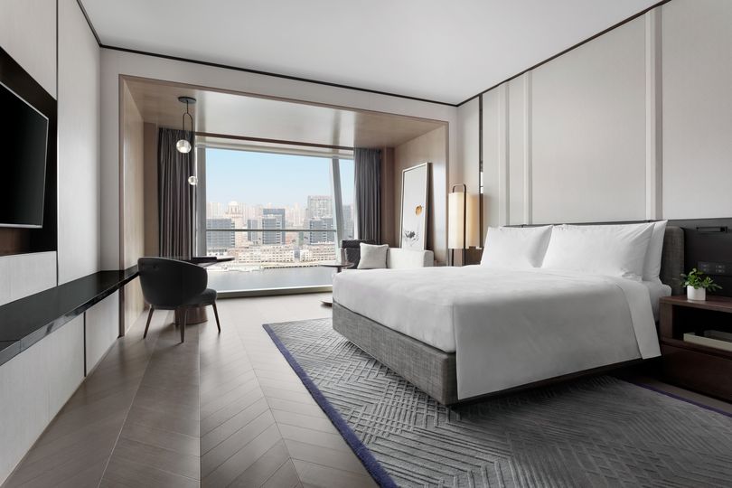 Deluxe Room River View, JW Marriott Marquis Shanghai Pudong